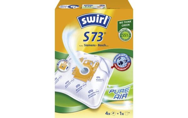 Swirl 3x S 73 MicroPor AirSpace - Staubbeutel 3 Swirl 3x S 73 MicroPor AirSpace - Staubbeutel