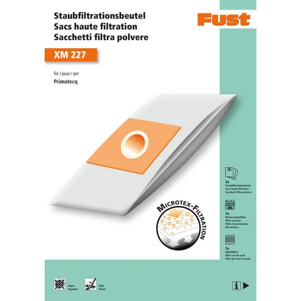 Fust XM 227 - Staubbeutel 3 Fust XM 227 - Staubbeutel