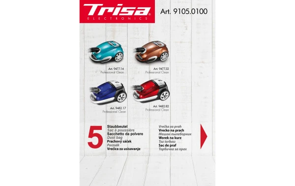 Trisa Micro 9482 - Staubbeutel 4 Trisa Micro 9482 - Staubbeutel – Bild 2